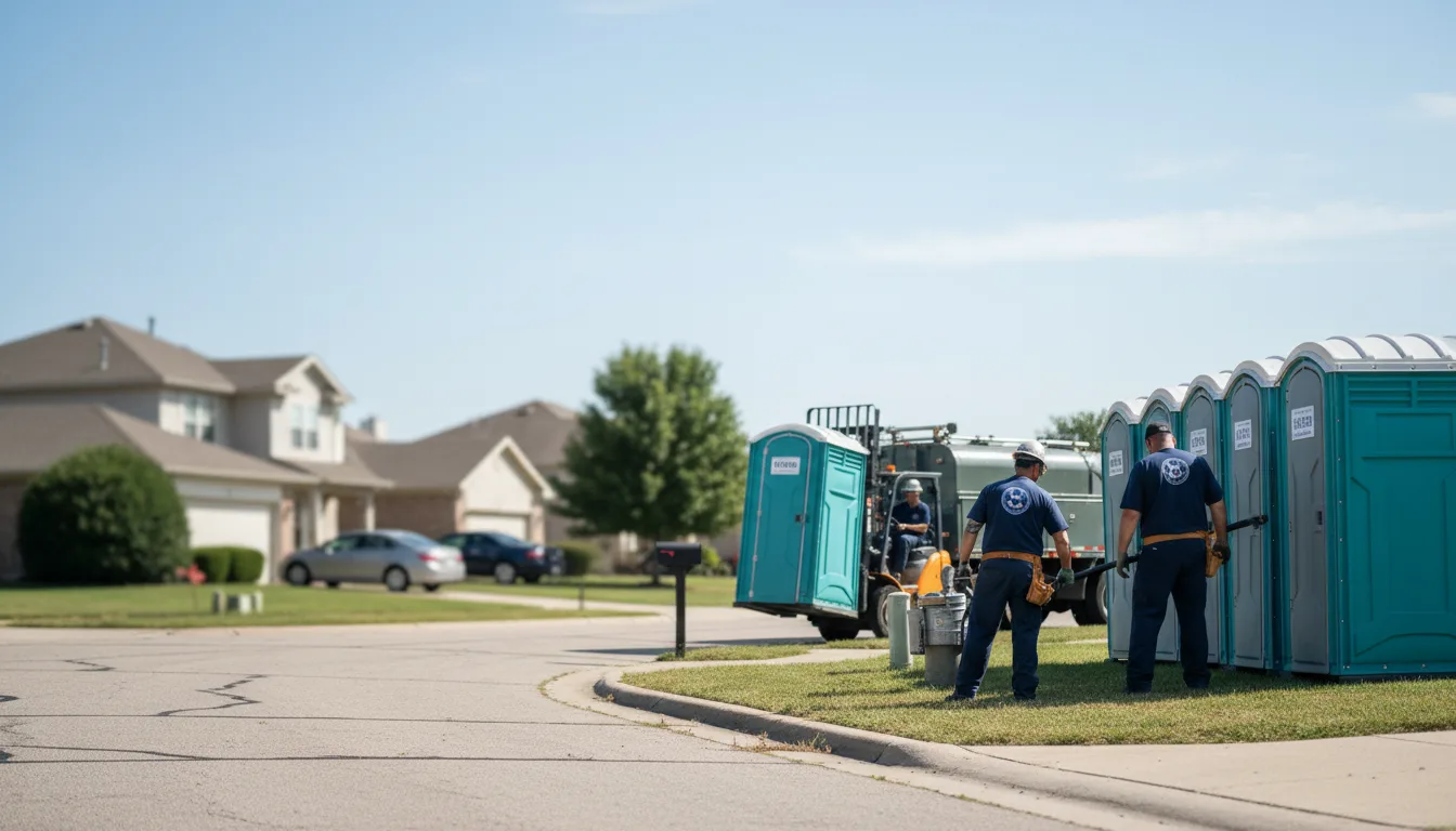 Porta Potty Rental in Oakwood, GA near me